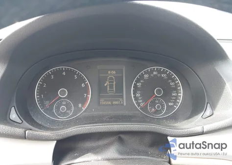 2012 Volkswagen Passat 2.5L Se из США, поврежденный, VIN 1VWBH7A31CC101583